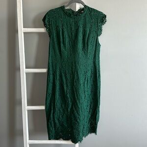 MEROKEETY Women's Sleeveless Lace Floral Elegant Cocktail Dress